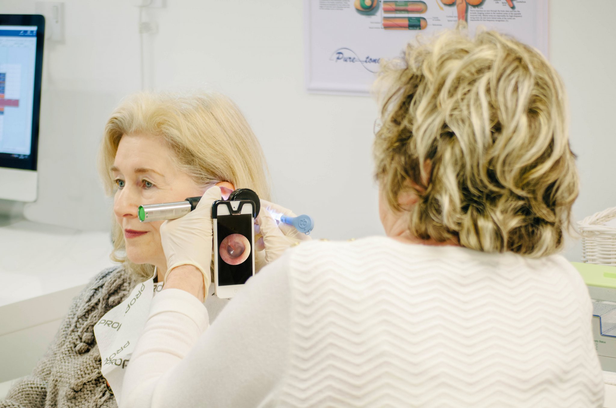 Endoscopic ear wax removal in Worcester