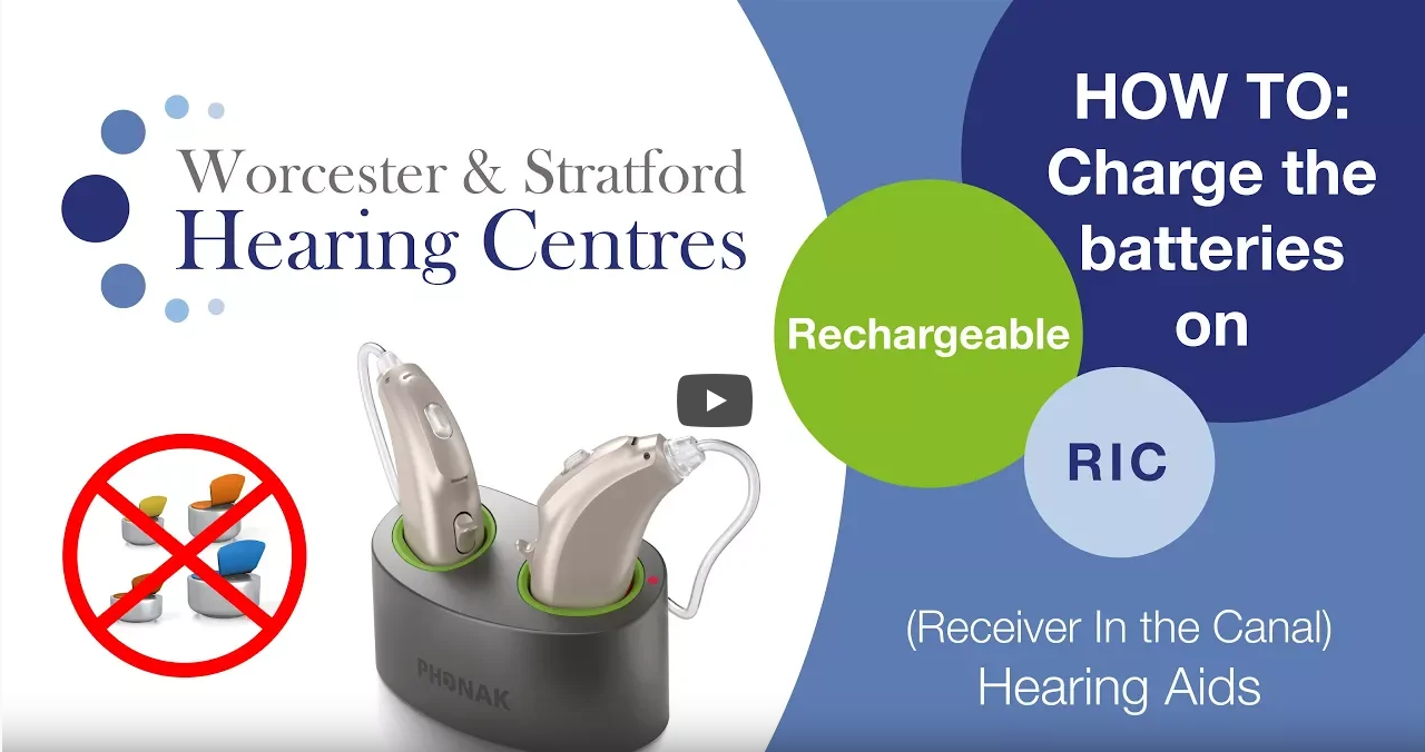 How to charge your hearing aid batteries (Rechargeable Hearing Aids)